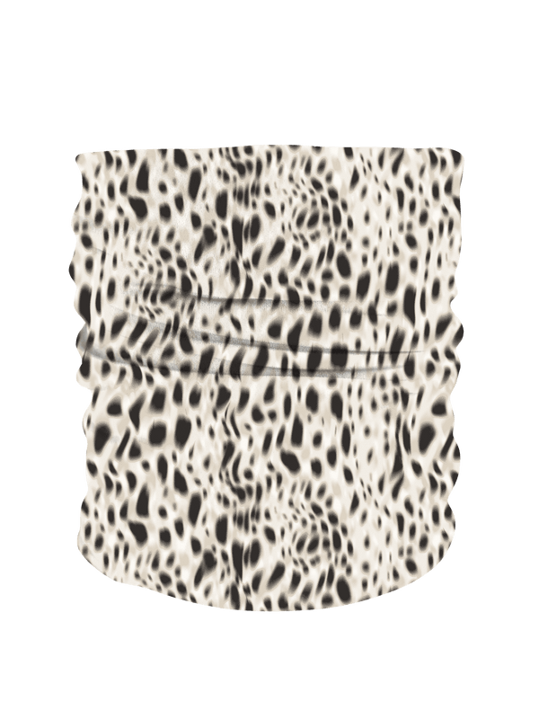 Front profile image of Litewave50 Neck-Up in cream leopard print