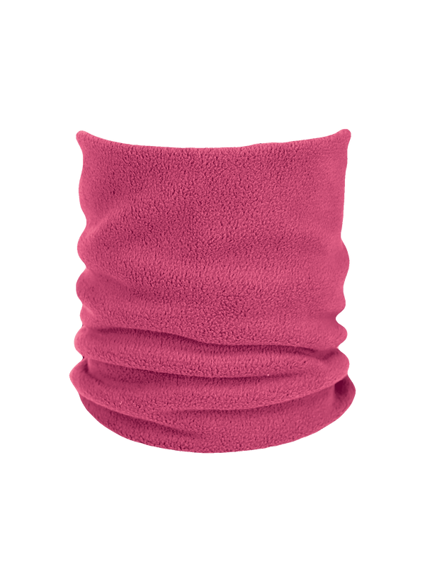 Front profile image of JR Polar Plush Neck-Up in bright pink