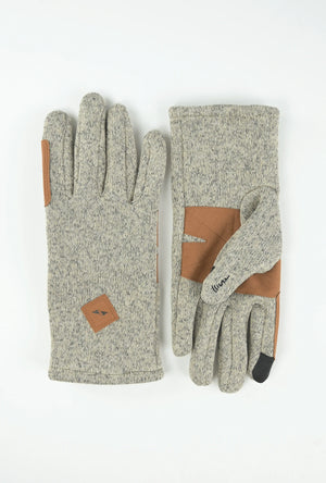 flat lay of dash twill glove pair in natural