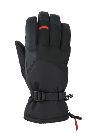 Back side of black Heatwave Radiant Glove