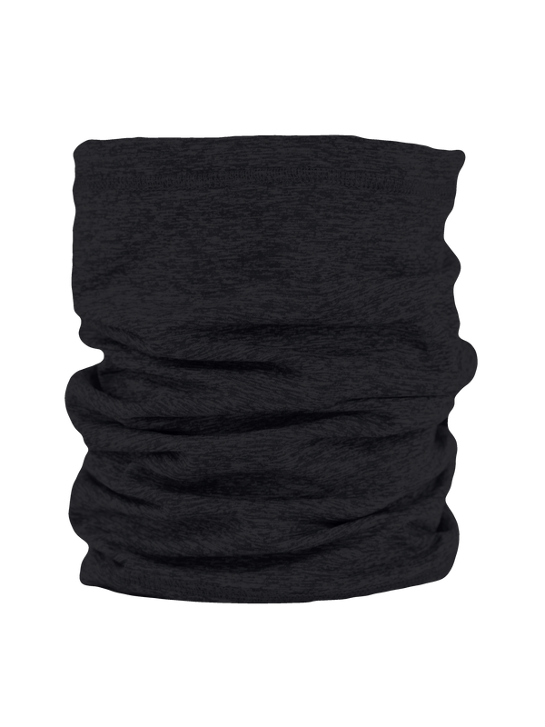 Front view of Comfort Neck Tube in black