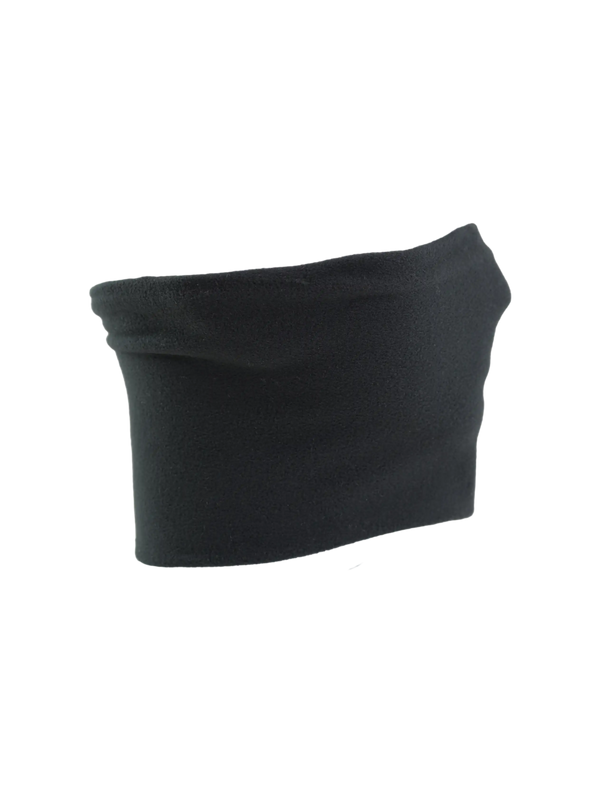 Black neck tube on a white background