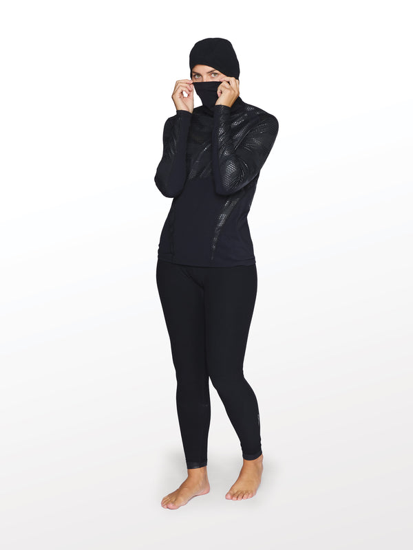 Womens Heatwave™ Body Mapped Base Layer Quick Hoodie Top