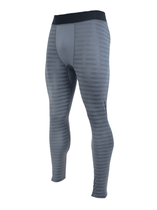 front left corner angle of mens reflective base layer bottoms
