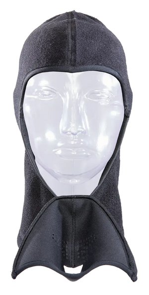 Combo Balaclava Mask with magnetic seam open front view