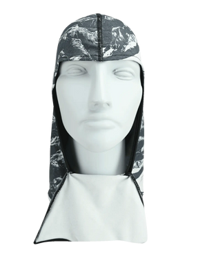 Magnemask Balaclava in Peaks Mountain Design with mask down