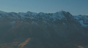 Seirus Sustainability Snow dusted mountain range