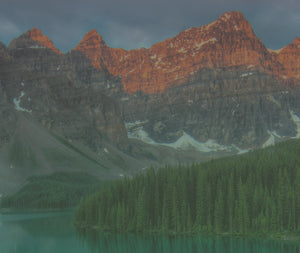 Seirus Sustainability - Rocky Mountain over a lake