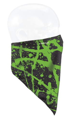 Seirus Classic Bandana ink lime green
