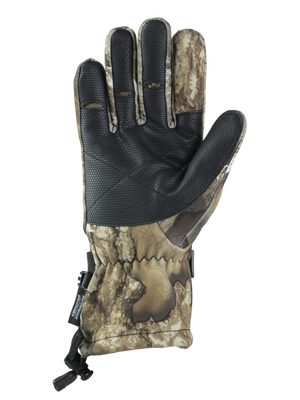 Xtreme All Weather Glove in camo palm view