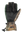 Palm facing view of heatwave accel camo glove with black palm pad and heatwave logo on cuff