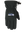 A single black form fit winter fleece glove featuring the Seattle Seahawks logo on the back of the hand, shown against a plain white background.
