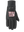 A single black glove featuring the New York Giants logo on the back of the hand, with a tonal Seirus logo near the cuff, set against a plain white background.