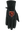 A single black form fit winter glove featuring the Chicago Bears logo on the back of the hand, shown against a plain white background.