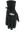 A single black form fit winter glove featuring the Denver Broncos logo on the back of the hand, shown against a plain white background.