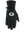 A single black form fit winter glove featuring the Green Bay Packers logo on the back of the hand, shown against a plain white background.