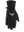 A single black form fit winter glove featuring the Philadelphia Eagles classic logo on the back of the hand, shown against a plain white background.