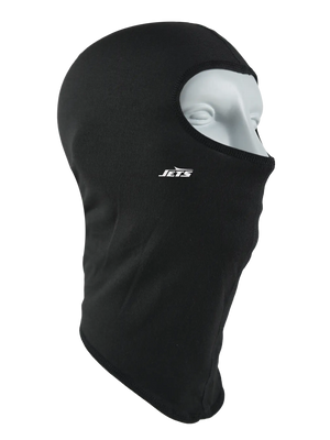 Black Headliner with a Jets logo on a white background