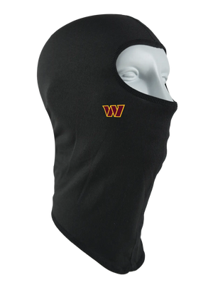 Black Headliner with a Commanders logo on a white background