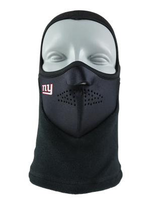 Black Headliner Balaclava with a Giants logo on a white background