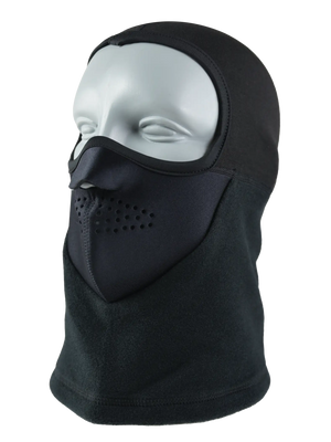 Black Headliner Balaclava with a Cardinals logo on a white background