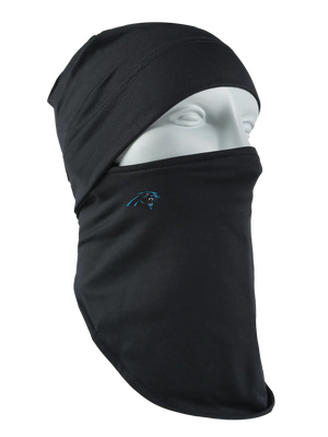 Black Quick Headliner with Panthers logo on a white background