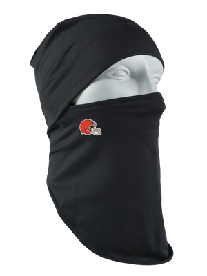 Black Quick Headliner with Browns logo on a white background