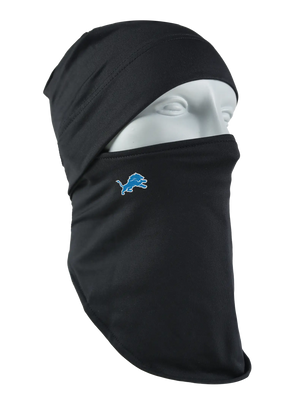 Black Quick Headliner with Lions logo on a white background