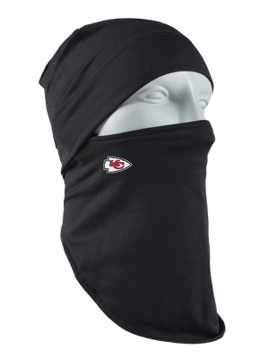Black Quick Headliner with Chiefs logo on a white background