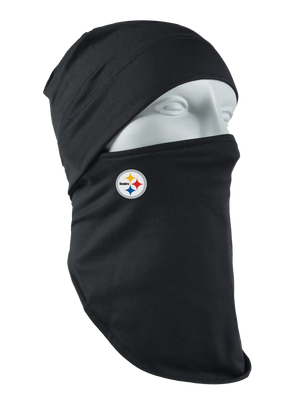 Black Quick Headliner with Steelers logo on a white background