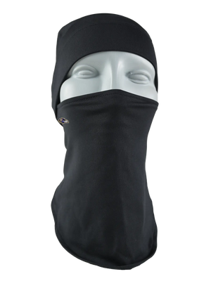 Black Quick Headliner with Ravens logo on a white background