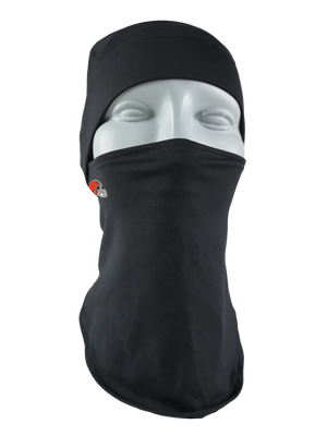 Black Quick Headliner with Browns logo on a white background