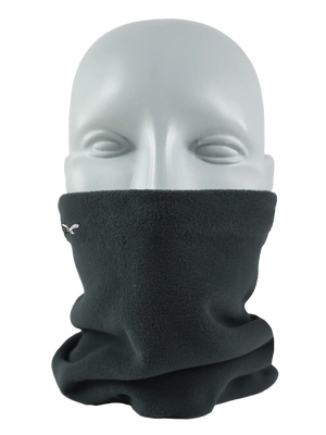 Black Seirus Micro Neck-Up covering the lower face with classic Philadelphia Eagles logo