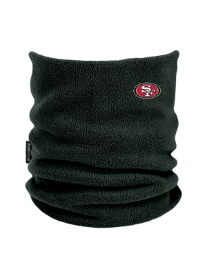 Black Seirus NFL Micro Neck-Up with San Francisco 49ers logo
