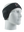 Black headband with a Falcons logo on a mannequin head against a white background