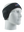 Black headband with a Bills logo on a mannequin head against a white background