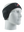Black headband with a Texans logo on a mannequin head against a white background