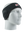 Black headband with a Chiefs logo on a mannequin head against a white background