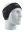 Black headband with a Chargers logo on a mannequin head against a white background
