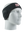 Black headband with a Giants logo on a mannequin head against a white background