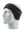Black headband with a Bears logo on a mannequin head against a white background