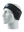 Black headband with a Titans logo on a mannequin head against a white background