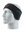 Black headband with a Commanders logo on a mannequin head against a white background