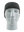 Black headband with a Panthers logo on a mannequin head against a white background