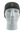 Black headband with a Raiders logo on a mannequin head against a white background