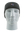 Black headband with a Patriots logo on a mannequin head against a white background