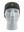 Black headband with a Saints logo on a mannequin head against a white background