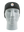 Black headband with a Steelers logo on a mannequin head against a white background