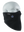 Black Polar Scarf with a Dallas Cowboys logo on a white background