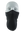 Black polar scarf with a Panthers logo on a white background